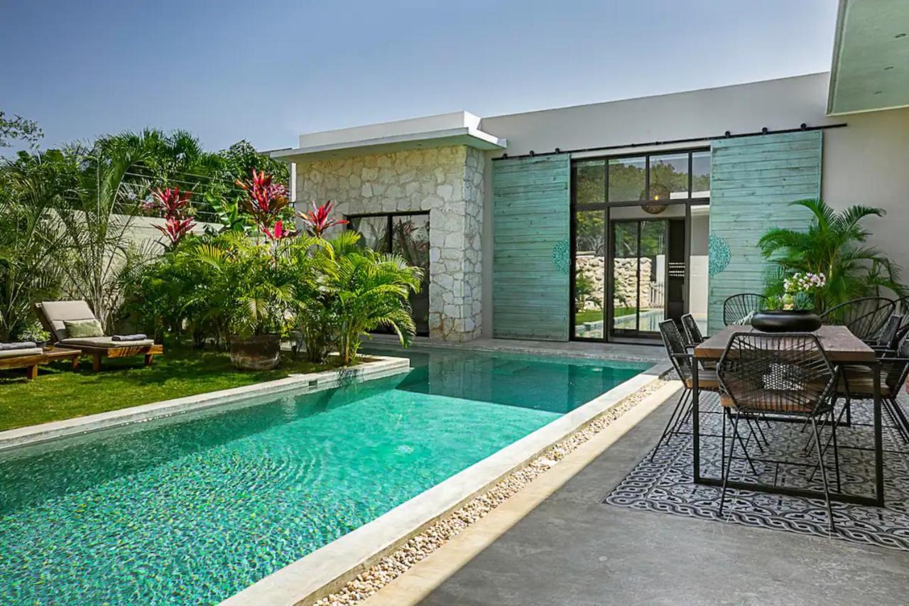 Casa Lou, Large House And Pool, Beach Club Access Villa Tulum Pueblo Buitenkant foto