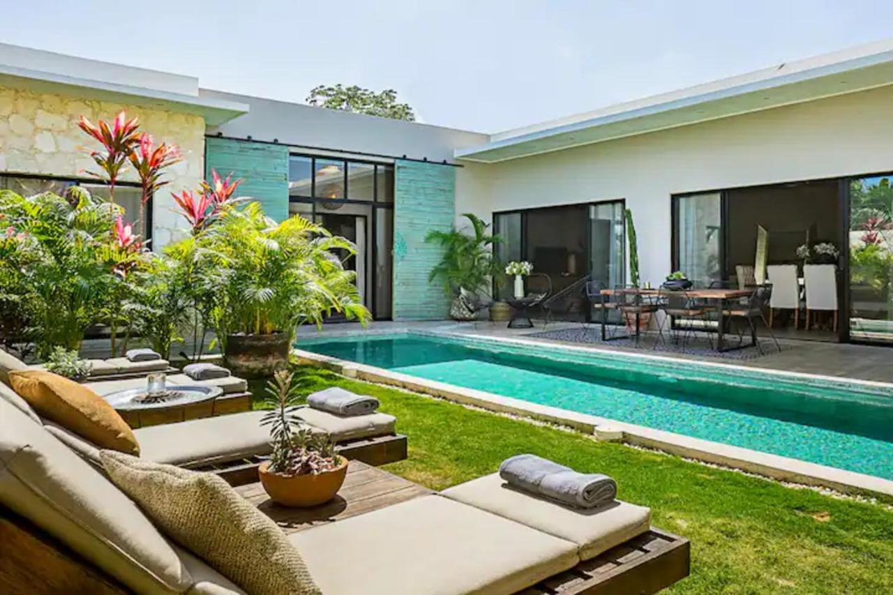 Casa Lou, Large House And Pool, Beach Club Access Villa Tulum Pueblo Buitenkant foto