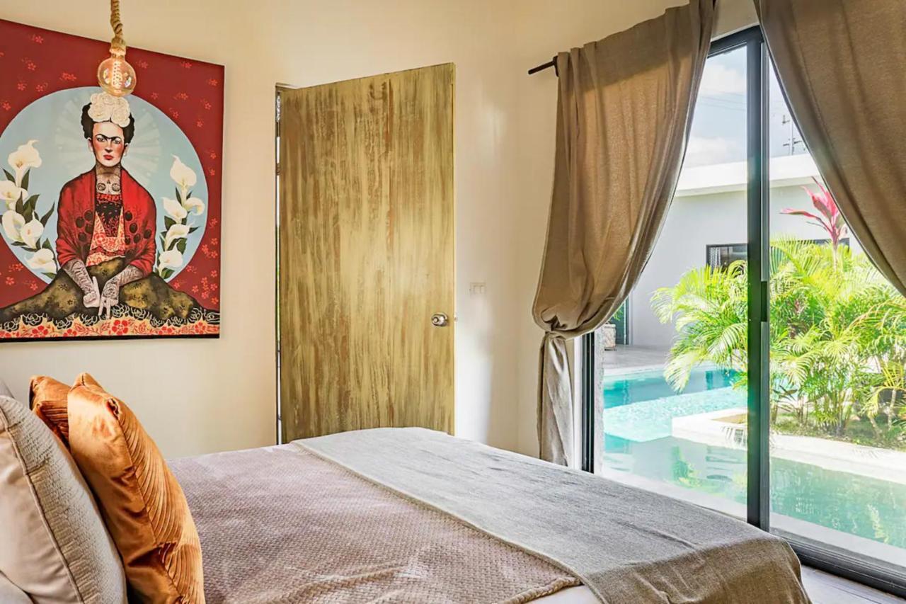 Casa Lou, Large House And Pool, Beach Club Access Villa Tulum Pueblo Buitenkant foto