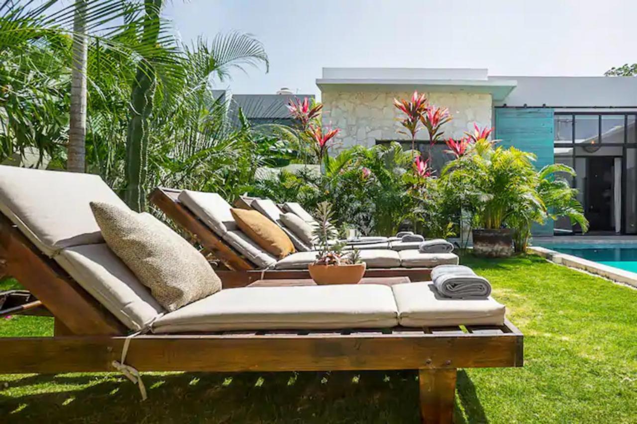 Casa Lou, Large House And Pool, Beach Club Access Villa Tulum Pueblo Buitenkant foto
